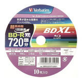 Blu-ray Bd-r Xl 100gb 3d Verbatim 4x, Virgen