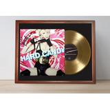 Madonna Hard Candy Tapa Lp Firmada Y Disco De Oro Enmarcados