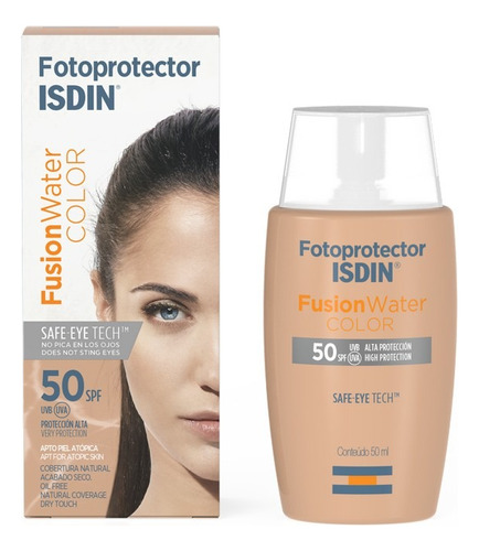 Fotoprotector Isdin Fusion Water Color Spf 50+x50ml