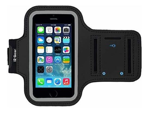 Brazalete Deportivo Para iPhone 5 Y iPod Touch (negro)