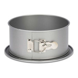 Molde Para Pan Desmontable Silver 22 Cm Patisse Color Gris