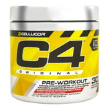 C4 Pre-entrenador Cellucor Ponche De Frutas 180 Gramos