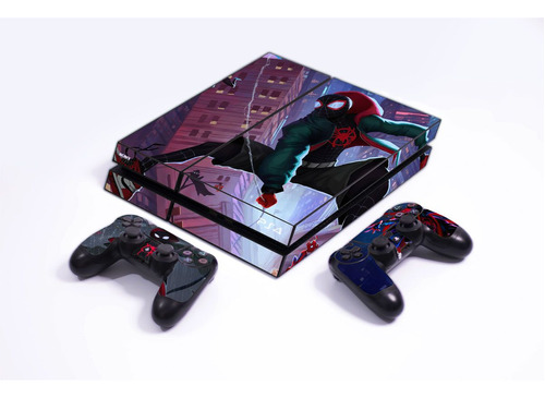 Skin Para Ps4 Fat Spider Man Miles Morales