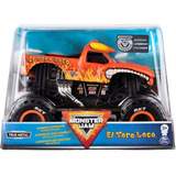 Monster Jam Official El Toro Loco Monster Truck Die-cast Veh