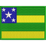 Brasão Bordado Bandeira Sergipe Militar P/motociclista Ban94