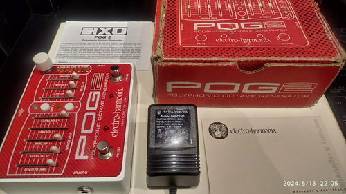 Electro-harmonix Pog 2 - Polyphonic Octave Generator Pedal