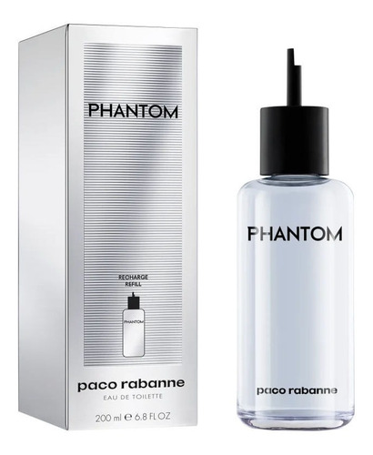 Refil Phantom Paco Rabanne Eau De Toilette Masculino - 200 Ml