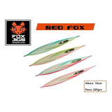 Isca Artificial Fox Jig - Red Fox 220g-19cm Slow Jig - Glow