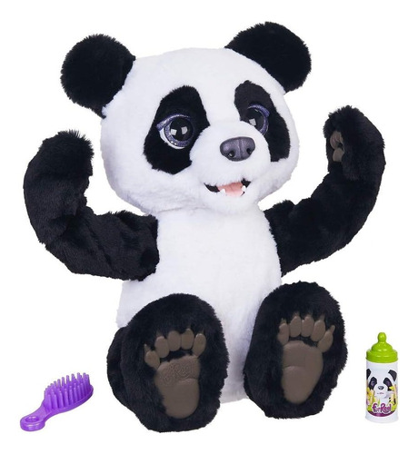Pelúcia Furreal Panda Curioso Interativo - Igual Ao Cubby 