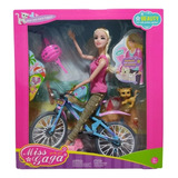 Muñeca Miss Gaga Paseo En Bicicleta 