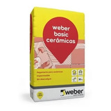 Pegamento Cerámica Weber Basic 25 Kg.