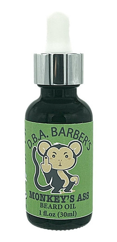 Aceite Para Barba Monkey´s Ass Dba Barbers Bergamota Limon