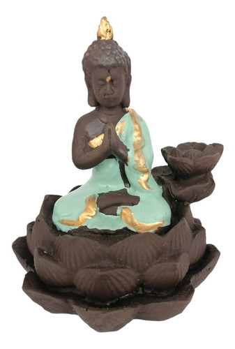 Incensario Quemador, Ceramica Buda Con Incienso (10 Pzs)
