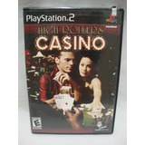 Jogo Playstation 2 Mídia Física High Rollers Casino Para Ps2