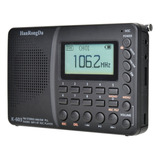 Q Radio Digital Portátil Con Bluetooth, Radio Am Fm Sw,