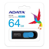 Memoria Usb Adata Uv128 64gb Usb Gen 3.1 Mac Y Win