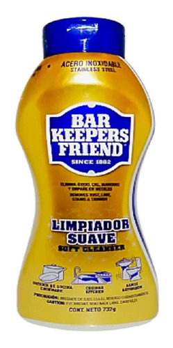 Limpiador Suave Bar Keepers Friend 737g