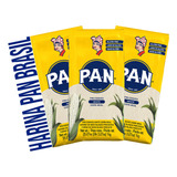 Harina Pan Branca 3kg - Arepas, Hallacas, Tortillas, Empanad