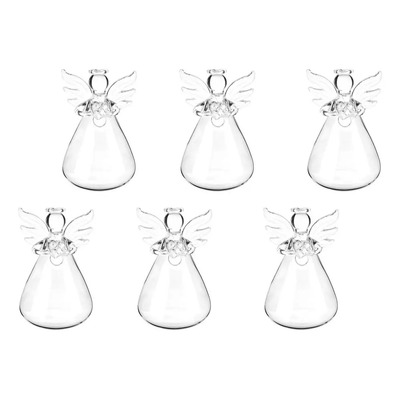 Planta Hidropónica Surtido Florero De Cristal Maceta, 6 Unid