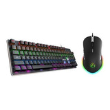 Kit Gamer Imice Teclado Mecánico Mk-x80 + Mouse X6 3200 Dpi