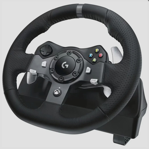 Kit Volante Logitech G G2920 + Câmbio + Manopla Scania + Box