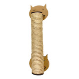 Poste Arranhador Gato De Parede Com Sisal