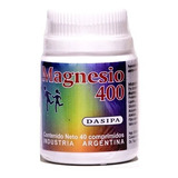Magnesio 400 (40 Comprimidos) Lab. Dasipa - Dw