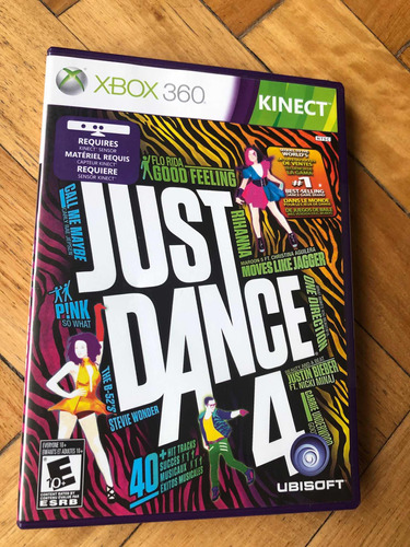 Just Dance 4 Juego Original Xbox 360 Completo Kinect