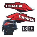 Calcos Simil Original Motor Tohatsu 18