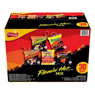 Flamin Hot Mix 30 Bolsas Cheetos Flamin Doritos Funyons | Envío gratis