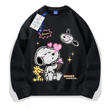 Sudadera Casual Creativa Con Estampado Digital Snoopy Helado