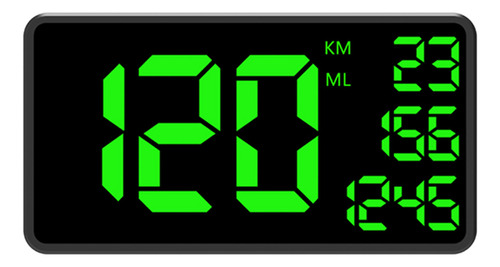 Velocímetro Gps Universal De 6,2 Polegadas Extend Digital Di