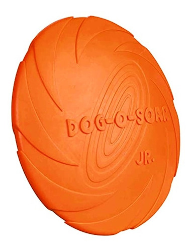 Juguete Dog Disc Disco Flotante Frisbee Caucho 15cm P/ Perro