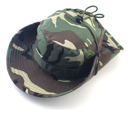 Sombrero Gorra Tactico Militar Airsoft Campismo Boonie Hat