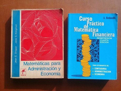 Libro De Matemáticas Para Administración Y Economía