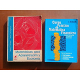 Libro De Matemáticas Para Administración Y Economía