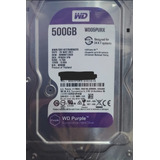 Hd 500gb Purple Intelbras Dvr + Garantia