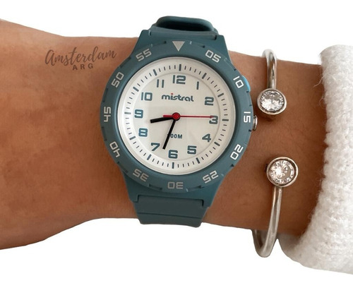 Reloj Mistral Unisex  Sumergible Luz  Garantia  Amsterdamarg