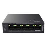 Switch Intelbras S1005g-p 5 Portas Gigabit C/ 4 Porta Poe+  