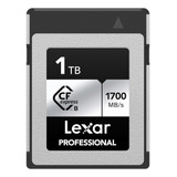 Lexar Tarjeta De Memoria Cfexpress Tipo B Plata 1700mb/s 1tb