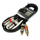 Stagelab Clm Rcax2 Cable 2 Canon A 2 Rca 2 Metros