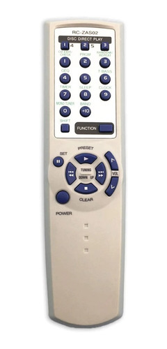 Control Remoto Para Equipo De Sonido Aiwa Forro+pilas