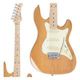 Guitarra Strinberg Stratocaster Sts150 Corpo Alder Cor Natural