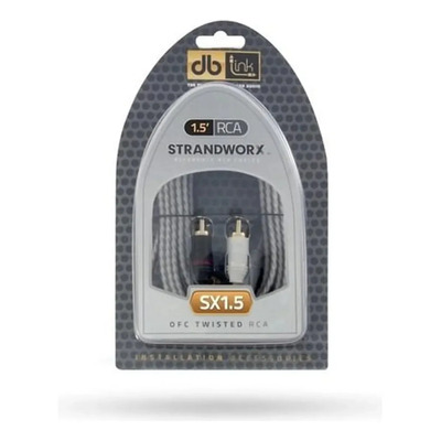 Cable Rca Db Link Sx1.5 Strandworx® 45cm 100% Cobre Ofc | MercadoLibre