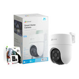 Cámara Seguridad Ezviz Ip Wifi Domo Exterior Color 3mp+64gb