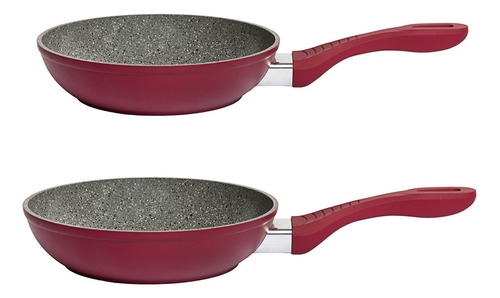 Set 2 Sartenes 20/24 Cm Ceramarble Berries - Kw Kitchenware