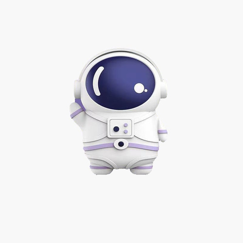 Audífonos De Astronauta Morados Y Blancos Para AirPods