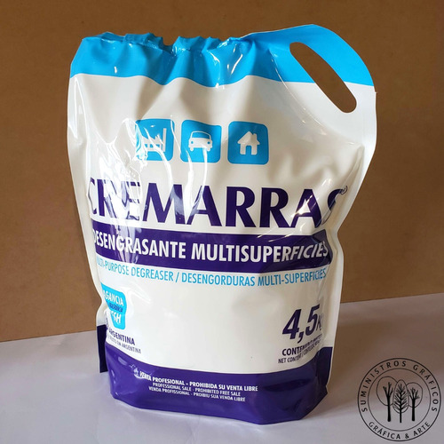 Crema Pasta Limpiamanos Cremarras Por 4,5kg. Doy Pack