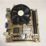 Kit Pegatron Ipx41-d3+ 2 Pentes Ram 2 Gb+ Processador E8400