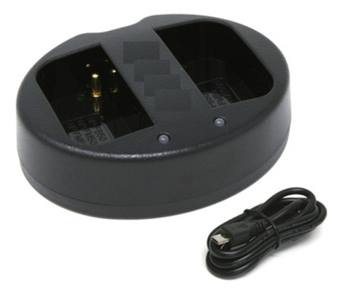 Cargador Usb Doble Tipo Np-f550 / 330 O Inferior 